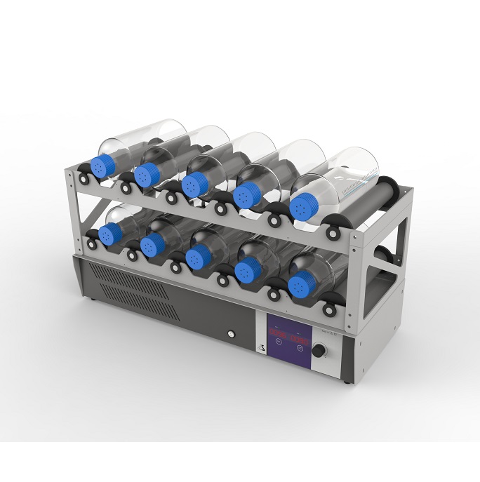 10瓶位细胞培养滚瓶机（转瓶机）可定制15瓶位